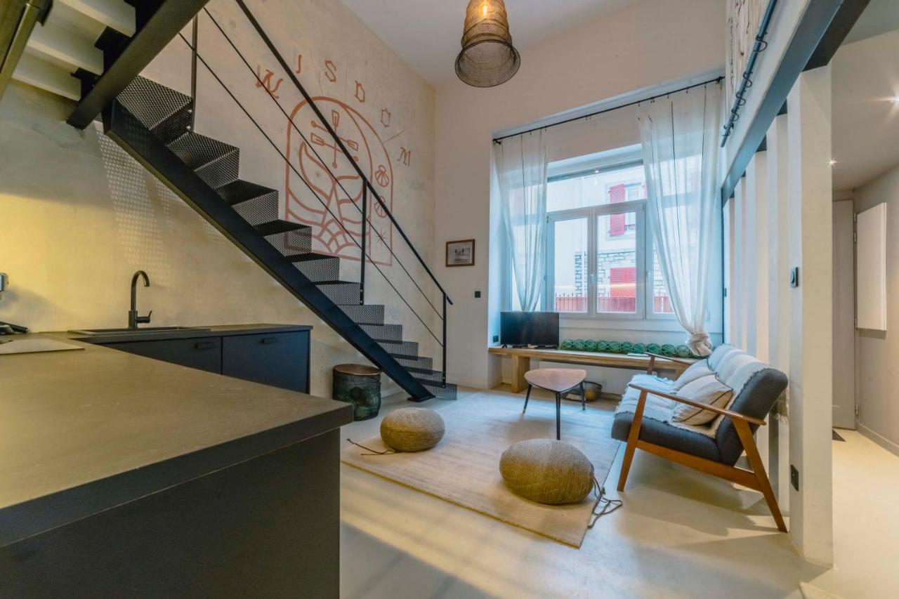 Апартаменты Loft - Centre Ville - Plage - Halles - 3 Ch 2 Sdb Биарриц Экстерьер фото