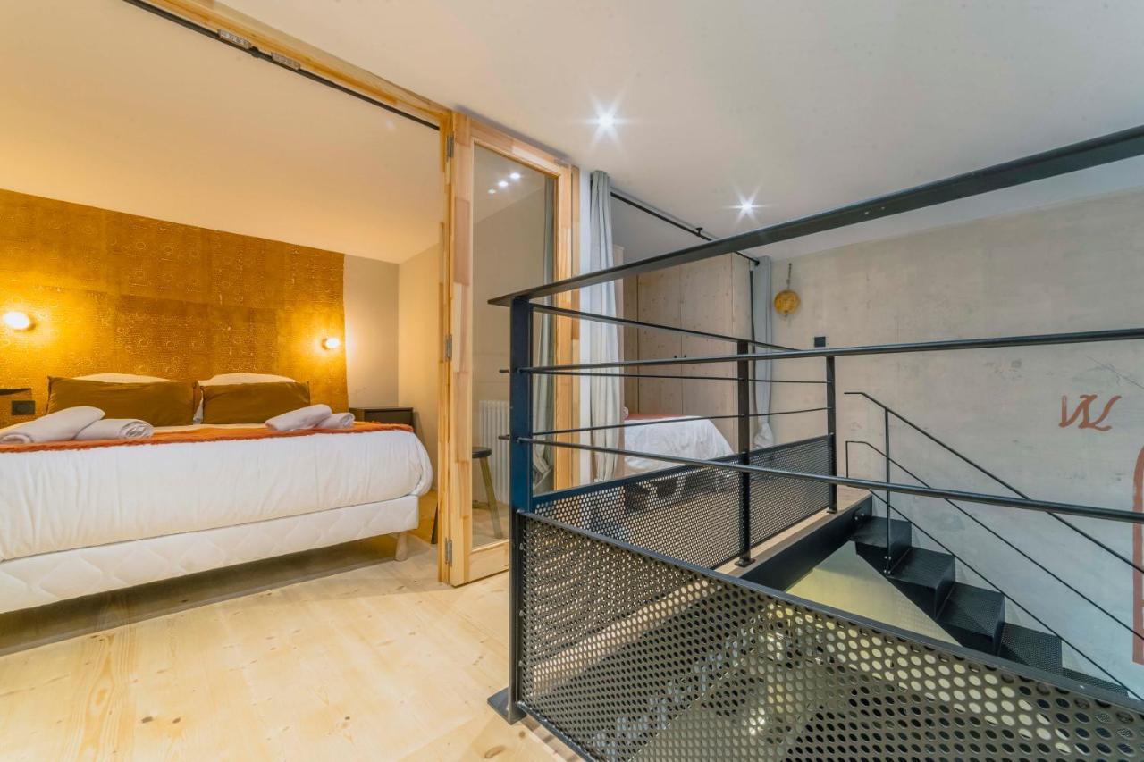Апартаменты Loft - Centre Ville - Plage - Halles - 3 Ch 2 Sdb Биарриц Экстерьер фото